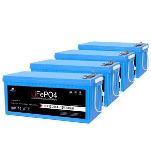 SWE LiFePO4 12V/200Ah Lithium Battery w. BT and Heater