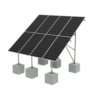 KAGM8-G 8 Module Adjustable Ground Mount [20°-45°-60°] (60 Cell ONLY)