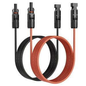 MC4 36” extension with 2 ends Red or Black