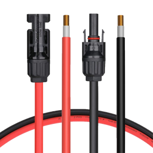 MC4 36” extension with 2 ends Red or Black