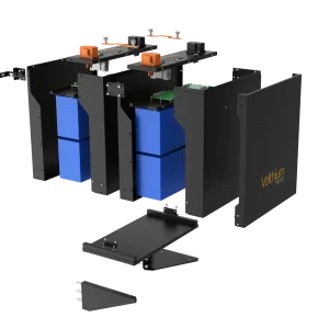 Volthium 25.6V 200Ah LiFePO4 Battery 25.6-200-r-h-3U 5.12 kW
