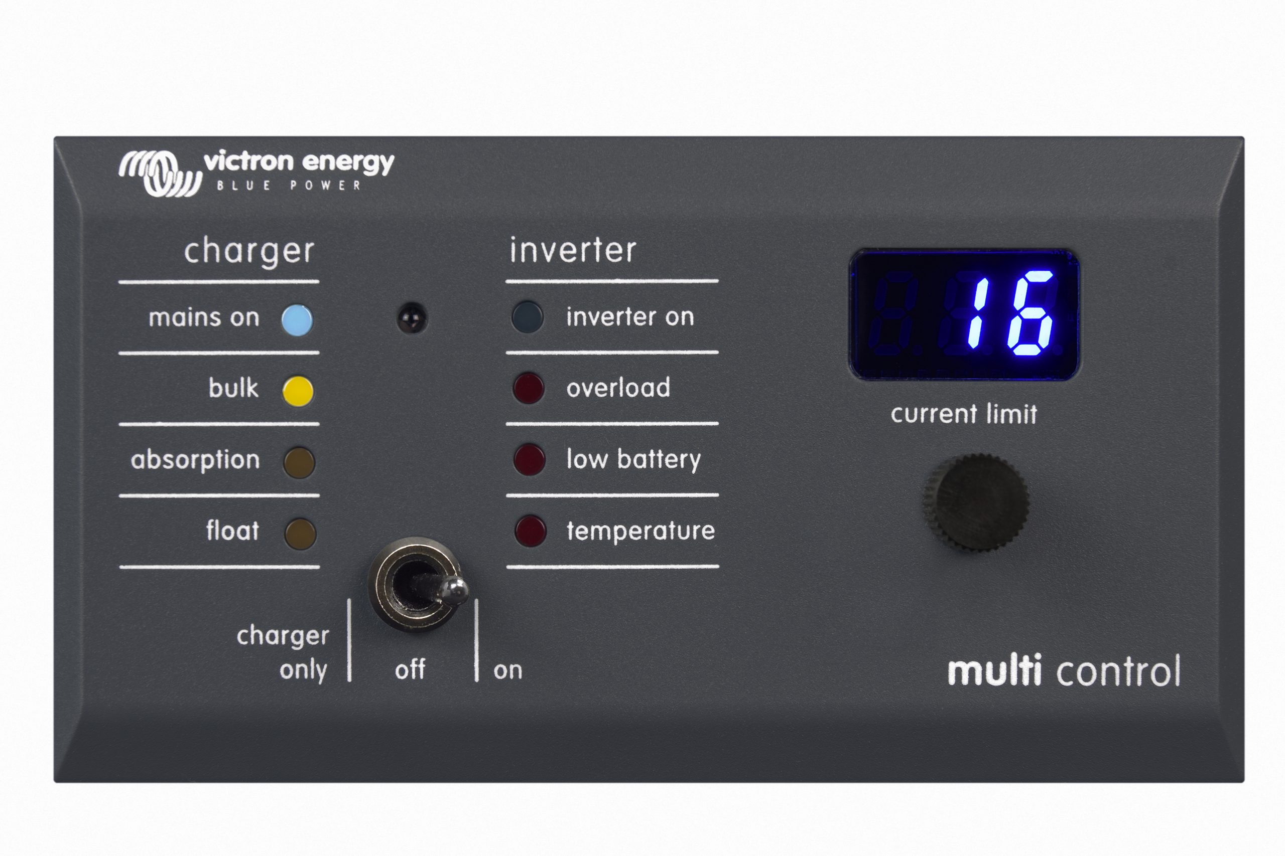 Victron Digital Multi Control 200/200A GX (Right Angle RJ45)