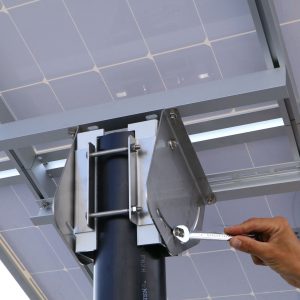 4 Panel Pole Mount Solar Kit