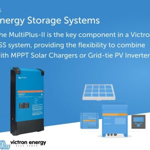 Victron Energy MultiPlus-II - Power Inverter - Pure Sine Wave Inverter Charger for 120 amp Battery - with PowerAssist Technology - 3000VA 12-Volt