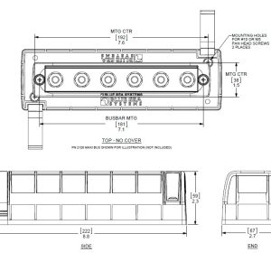 Cover for Maxibus Blue Sea 2718