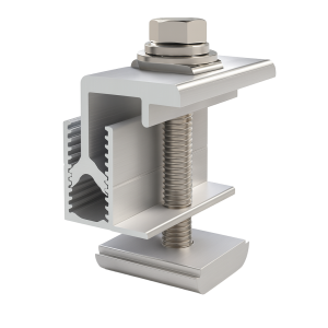 KEC3046-BM End Clamp Adjustable from 30-46mm