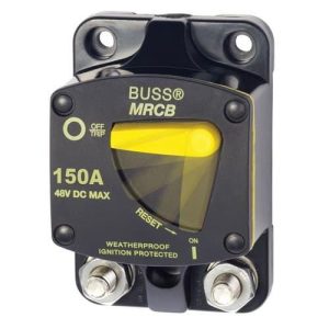 Blue Sea 40 to 150 amp Resettable Breaker BSS7189
