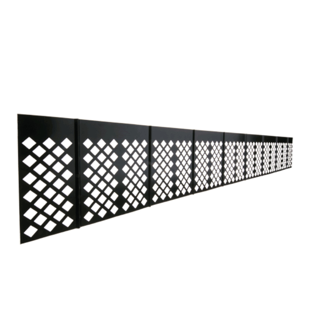 ST-001 SolaTrim 1st Gen Squirrel Guard Black w/adhesive sold per foot