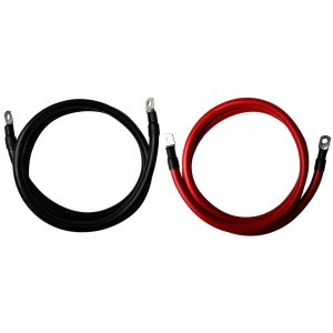 Pytes Battery to Inverter E-BOX Power Cable Set Red and Black 2M