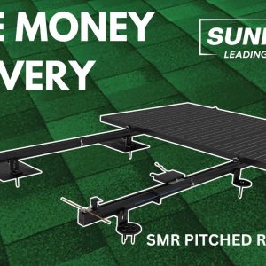 Sunmodo LFA-SMR100-B L Foot Adaptor Black