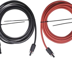 MC4 RV cable kit 25 ft Red and 25 ft Black with 2 ends