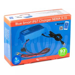 IP67 Blue Smart Charger 24/5(1) 120V NEMA 5-15