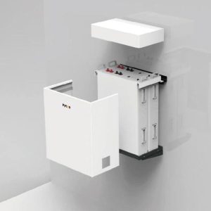 Pytes R-Box ON WALL installation - can hold up to 2 x E-BOX48100R