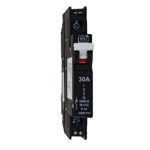 MNEPV-300 Midnite Din Rail Breaker DC type 300 volts 10,12,15,20,30, or 50 Amp