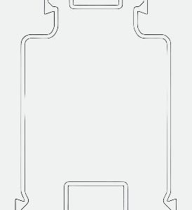 Sunmodo CAP-SMR300-AL-G Rail End Cap Aluminum Grey