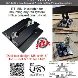 RT Additional 5x60 mm Screw for MINI Base