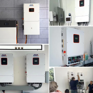 Megarevo R12KLNA 12kW Hybrid Smart Inverter IP65 rating w/touch screen and WiFi 5 yr warranty