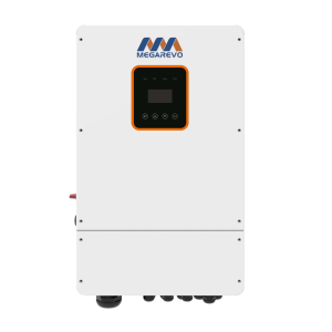 Megarevo R6KLNA 6kW Hybrid Smart Inverter IP65 rating w/touch screen and WiFi 5 yr warranty