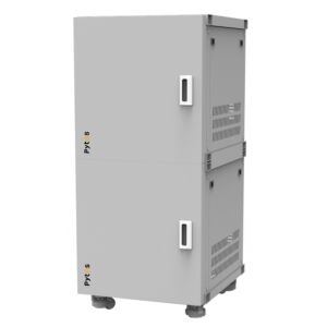 Pytes V-BOX-IC V5 Cabinet can hold up to 3 batteries - indoor rated