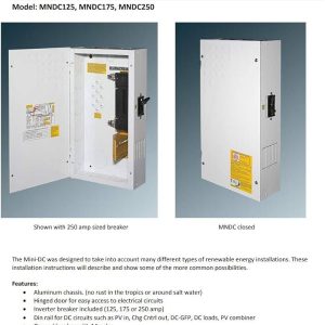MNDC250PLUS Midnite DC Disconnect - Dble Din Rail