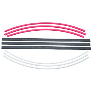 Cable ends with heat shrink cover