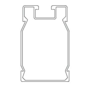 Sunmodo CAP-SMR100-B Rail End Cap Black