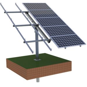 Large Size Universal Single Row Ground Mount Bill number of panels plus one