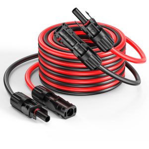 MC4 cable 15 feet with one end Red or Black
