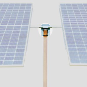 3 Panel Small Universal TOP Mount 4 in. Pole