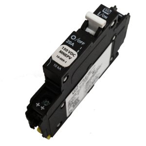 MNEPV-300 Midnite Din Rail Breaker DC type 300 volts 10,12,15,20,30, or 50 Amp