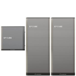 EP Cube 7.6 kW Full Kit 9.9kWh - 3 Batteries - wall mount included