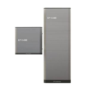 EP Cube 7.6 kW Full Kit 16.6kWh - 5 Batteries - wall mount included