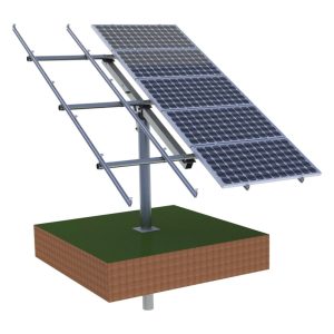 6 Panel Pole Mount High Voltage Solar Kit
