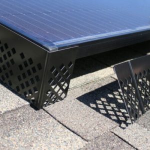 ST-001 SolaTrim 1st Gen Squirrel Guard Black w/adhesive **sold per foot**